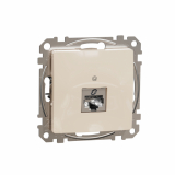SCHNEIDER ELECTRIC - Sedna Design, Gniazdo komputerowe RJ45 kat.6 STP, beżowy - SDD112461S