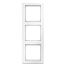 HAGER - RAMKA POTRÓJNA BIAŁY AKSAMIT Q.1 - 10136089