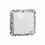 SCHNEIDER ELECTRIC - Sedna Design, Łącznik świeznikowy IP44, biały - SDD211105