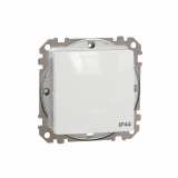 SCHNEIDER ELECTRIC - Sedna Design, Łącznik schodowy IP44, biały - SDD211106