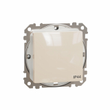 SCHNEIDER ELECTRIC - Sedna Design, Łącznik 1-biegunowy IP44, beżowy - SDD212101