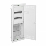 ELEKTRO-PLAST NASIELSK - ROZDZIELNIA RP 2X12 PE+N P/T IP30 DRZWI METALOWE BIAŁY MSF - 2015-02