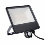 KANLUX - NAŚWIETLACZ LED 50W 6000LM 4000K IP44 Z CZUJNIKIEM RUCHU CZARNY IQ LED - 33888