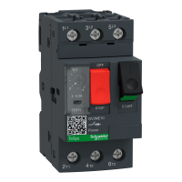 SCHNEIDER ELECTRIC - WYŁĄCZNIK SILNIKOWY ZAKRES 4.0-6.3A AC3 3 BIEGUNY WYZWALANIE TERMOMAGNETYCZNE GV2 - GV2ME10AP