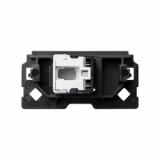KONTAKT SIMON - Gniazdo komputerowe 1x RJ45 kategoria 6 (mechanizm 1/2, bez ramki montażowej) - 10000544-039