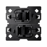 KONTAKT SIMON - Gniazdo komputerowe 2x RJ45 kategoria 6 (mechanizm, bez ramki montażowej) - 10002544-039