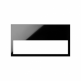 KONTAKT SIMON - Ramka minimal 2-krotna; czarny - 10001620-138