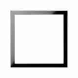 KONTAKT SIMON - Ramka matrix 1-krotna; czarny - 10000610-138