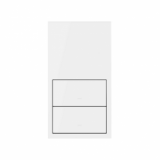 KONTAKT SIMON - Panel 2-krotny: 2 klawisze; biały mat - 10020213-230