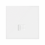 KONTAKT SIMON - Panel 1-krotny: 1 gniazdo RJ45; biały mat - 10020106-230