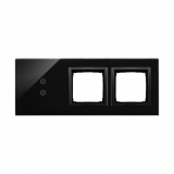 KONTAKT SIMON - PANEL DOTYKOWY S54 TOUCH, 3 MODUŁY, 2 POLA DOTYKOWE PIONOWE + 2 OTWORY NA OSPRZĘTY S54, WULKANICZNA LAWA - DSTR3300/75