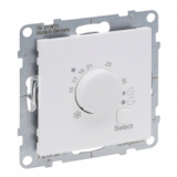 LEGRAND - TERMOSTAT DO OGRZEWANIA PODŁOGOWEGO  - ZAKRES TEMPERATURY: 10 °C - 60 °C - Z JEDNYM STYKIEM NO I DIODĄ LED 16 A - 230 V~ BIAŁY SUNO - 721137