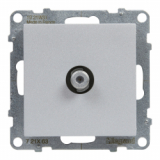 LEGRAND - GNIAZDO TV TYP 'F' - KOŃCOWE - 1.5 DB ALUMINIUM SUNO - 721363