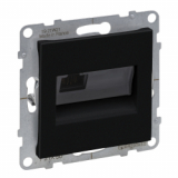 LEGRAND - GNIAZDO KOMPUTEROWE RJ45 KAT 5E UTP CZARNY SUNO - 721450