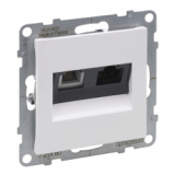 LEGRAND - SU:B-GN.RJ11+RJ45/KAT6 UTP - 721160