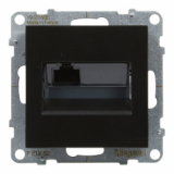 LEGRAND - GNIAZDO KOMPUTEROWE RJ45 KAT 6 UTP CZARNY SUNO - 721452