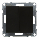 LEGRAND - ŁĄCZNIK ŚWIECZNIKOWY 10 AX 250V ZACISKI AUTOMATYCZNE CZARNY SUNO - 721405