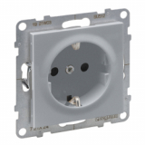 LEGRAND - GNIZADO SCHUKO ZASILAJĄCE Z PRZESŁONĄ 2P+Z - 16 A - 250 V~ - ZACISKI ŚRUBOWE ALUMINIUM SUNO - 721324
