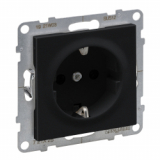 LEGRAND - GNIZADO SCHUKO 2P+Z - 16 A - 250 V~ - ZACISKI ŚRUBOWE  CZARNY  SUNO - 721425