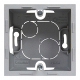 LEGRAND - POJEDYNCZA PUSZKA NATYNKOWA ALUMINIUM SUNO - 721394