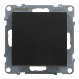 LEGRAND - PRZYCISK POJEDYNCZY 6A 250V ZACISKI AUTOAMTYCZNE CZARNY SUNO - 721409