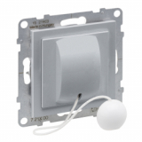 LEGRAND - PRZYCISK PRZEŁĄCZNY CIĘGNOWY NO/NC - 6 A - 250 V~ - ZACISKI AUTOMATYCZNE  ALUMINIUM SUNO - 721300