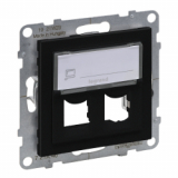 LEGRAND - ADAPTER SYSTIMAX PODWÓJNY  CZARNY  SUNO - 721446