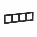 LEGRAND - RAMKA - 4X WZORZYSTA CZERŃ  SUNO - 721574