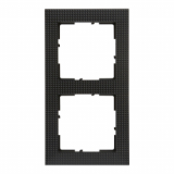 LEGRAND - RAMKA - 2X WZORZYSTA CZERŃ  SUNO - 721572