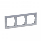 LEGRAND - RAMKA - 3X ALUMINIUM SZCZOTKOWANE SUNO - 721563