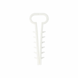 ELEKTROPLAST OPATÓWEK - UCHWYT SZYBKIEGO MONTAŻU PŁASKI USMP-3 3X2,5MM BIAŁY /100SZT/ - 16.2