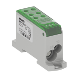 MOREK - OJL135A zielony blok dystrybucyjny - rozdzielczy we. Al/Cu 1x10/1x35 wyj. Cu 2x10/4x16mm2 1000V AC/DC - MAB1135G10