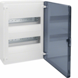 HAGER - ROZDZIELNICA N/T IP40 24 MODUŁY DRZWI TRANSPARENTNE GOLF - VS212TD