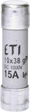 ETI - WKŁADKA TOPIKOWA CYLINDRYCZNA PV CH10X38 GPV 15A/1000V DC - 002625080