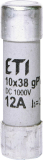 ETI - WKŁADKA TOPIKOWA CYLINDRYCZNA PV CH10X38 GPV 12A/1000V DC - 002625077