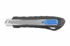 HOGERT - NÓŻ Z OSTRZEM ŁAMANYM 18 MM PLASTIKOWY Z BLODADĄ WYSUWANIA - HT4C627