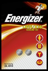 ENERGIZER - BATERIA SPECJALISTYCZNA 1.5V A76/LR44/1166A /2SZT/ - 7638900083071