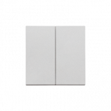 KONTAKT SIMON - Klawisz podwójny do: SW5M, SP2M; Aluminium mat Simon 55 - TKW5/143