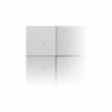 KONTAKT SIMON - Klawisz 1/4 bez piktogramu do produktów elektronicznych; Aluminium mat Simon 55 - TKE40/143