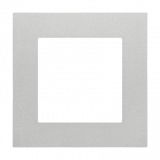 KONTAKT SIMON - Ramka 1-krotna LINE; Aluminium mat Simon 55 - TR1/143