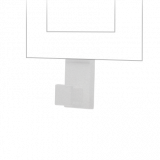 KONTAKT SIMON - Wieszak pojedynczy - pasuje do ramek Line; Aluminium mat Simon 55 - TRLW/143