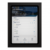 KONTAKT SIMON - Uchwyt ścienny zamknięty do tabletu Samsung Galaxy Tab A8 10,5”; Czarny mat Simon 55 - GFC2A8/149