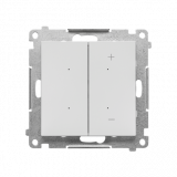KONTAKT SIMON - DIMMER RGB – Ściemniacz do pasków RGBW, sterowany smartfonem (moduł); Jasnoszary mat Simon 55 - TESRGB1W.01/114
