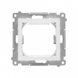 KONTAKT SIMON - Adapter (przejściówka) na osprzęt standardu 45 × 45 mm; Biały mat Simon 55 - TA45.01/111