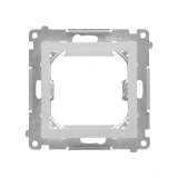 KONTAKT SIMON - Adapter (przejściówka) na osprzęt standardu 45 × 45 mm; Aluminium mat Simon 55 - TA45.01/143