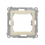 KONTAKT SIMON - Adapter (przejściówka) na osprzęt standardu 45 × 45 mm; Szampański mat Simon 55 - TA45.01/144