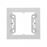 KONTAKT SIMON - Puszka natynkowa 1-krotna do ramek LINE/DUO. Wyokość: 40mm; Aluminium mat Simon 55 - TPN1/143