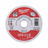 MILWAUKEE - TARCZA DO CIĘCIA METALU MILWAUKEE Contractor 125X1 mm - 4932451477