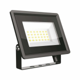 V-TAC - 20W Naświetlacz LED / Seria: F-Class / Barwa:3000K / Obudowa: Czarna - 6737