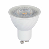 V-TAC - 6W GU10 Żarówka LED / Chip SAMSUNG / Barwa:3000K / Kąt 110' / Ściemniana / Trzonek:GU10 - 21198
